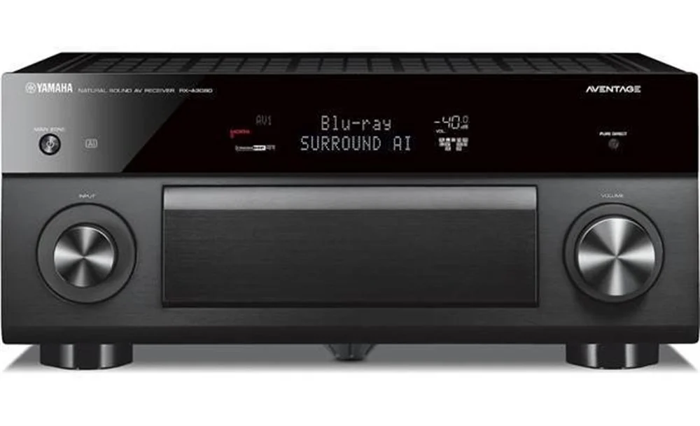 Yamaha Rx-A3080 A/V Receiver, 4K Ultra Hd, 9.2 kanal 230Ws Per kanal