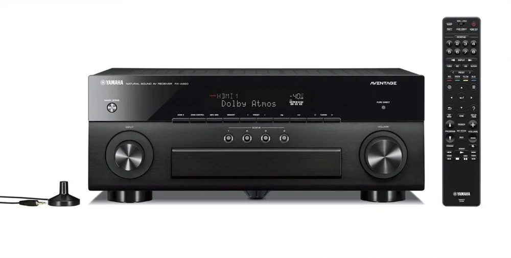Yamaha Rx-A880 A/V Receiver, 4K Ultra Hd, 7.2 kanal 160Ws Per kanal