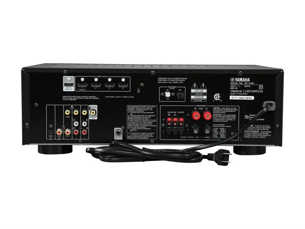 Yamaha Rx-V381 5.1 A/V Receiver