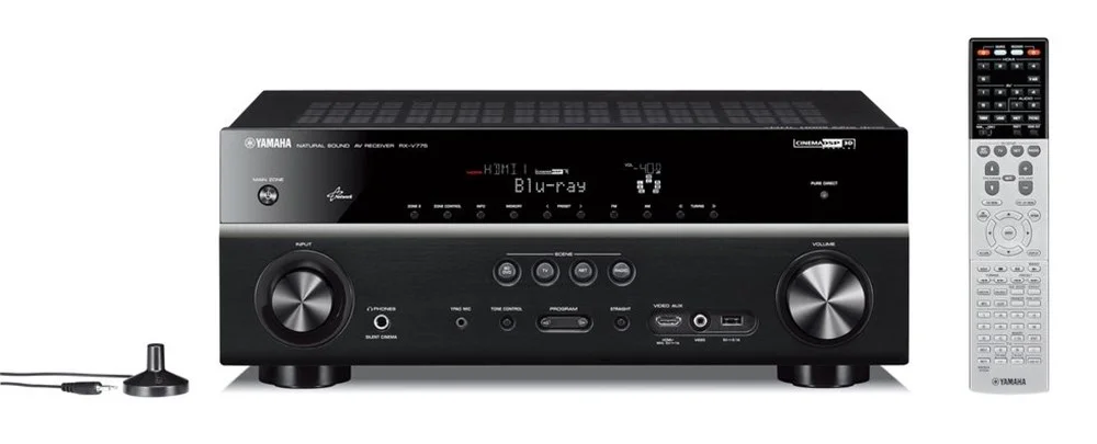 Yamaha Rx-V777 7X160W A/V Receiver, Surround Pre-Out,