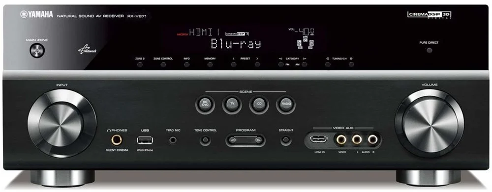 Yamaha Rx-V781 7.2 A/V Receiver, Surround Pre-Out,