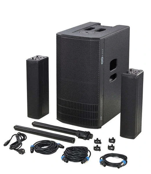 dB ES-1203 2x12" SUB + 8x4" Vertical Array | Tri-amp