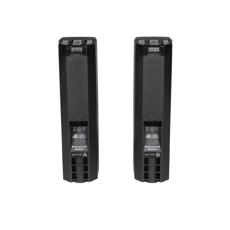 *** ertekin listesinde yok *** dB Technologies ES-503 Aktif Hoparlör Sistemi, 12" Sub + 8x3" Sütun 3 amfili sistem 121-dB