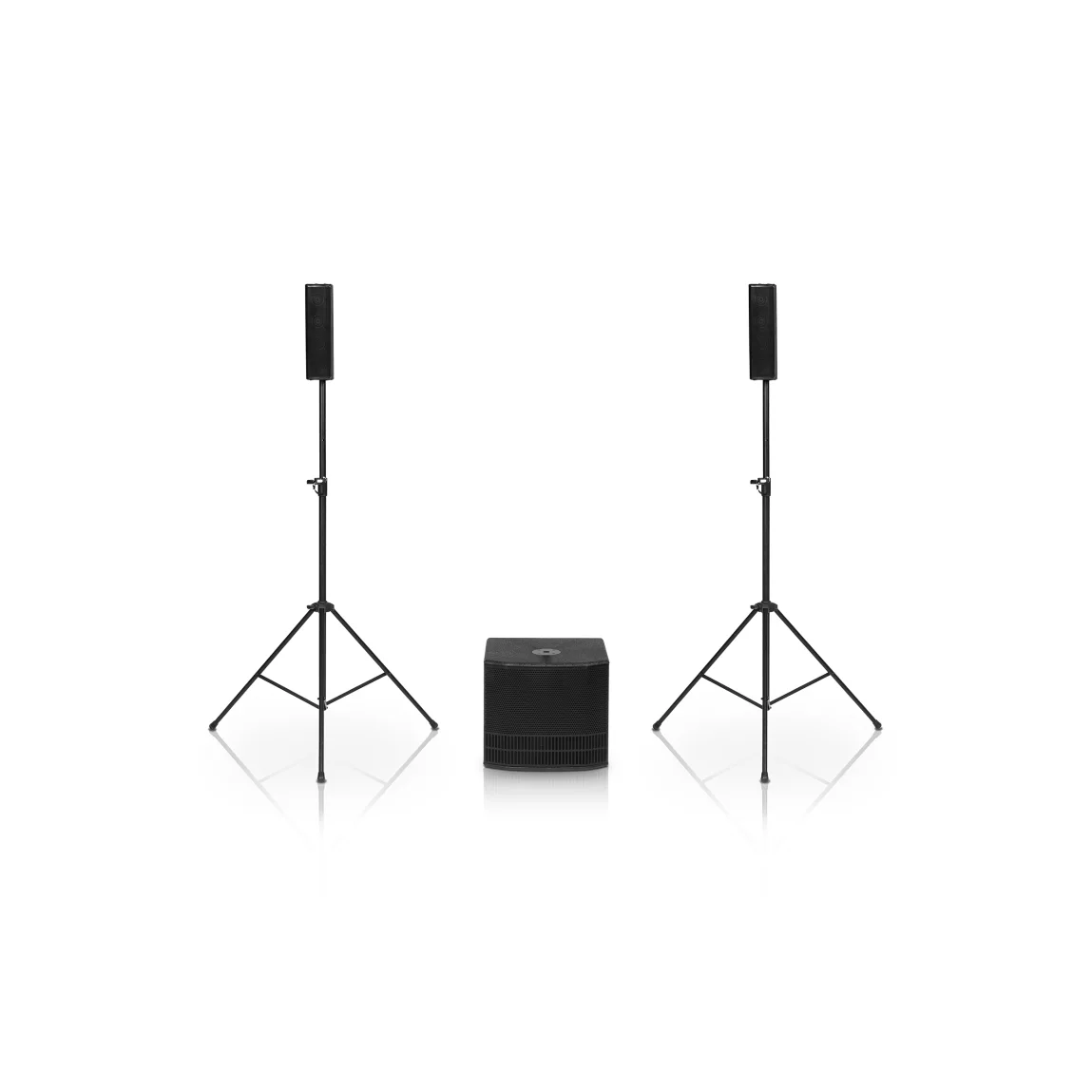 *** ertekin listesinde yok *** dB Technologies ES-503 Aktif Hoparlör Sistemi, 12" Sub + 8x3" Sütun 3 amfili sistem 121-dB