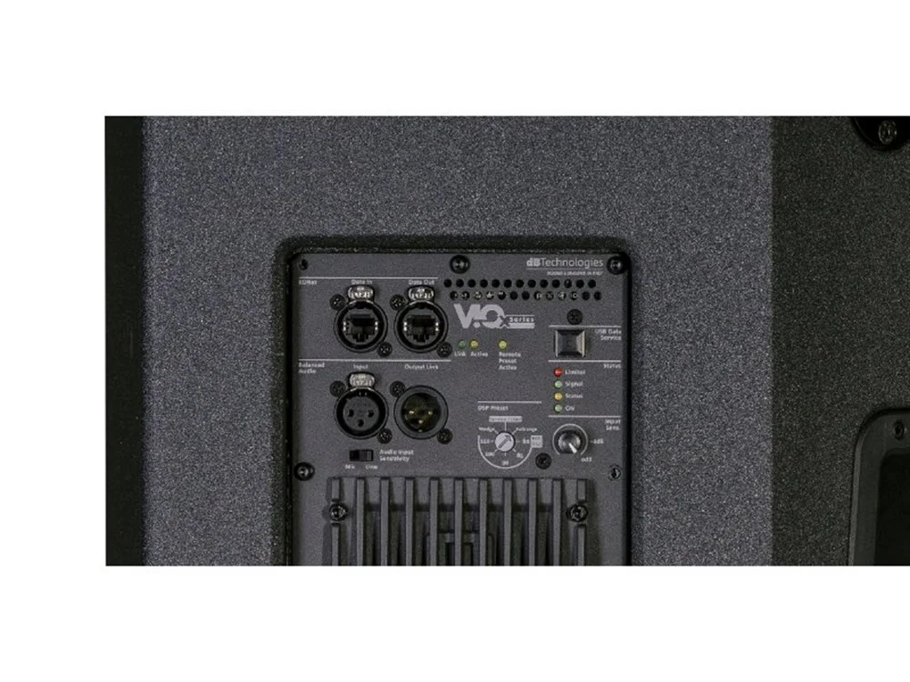 dB Technologies VIO-X 12 12" Aktif Hoparlör HF 1" 900W RMS SPL:132-dB Fully networkable