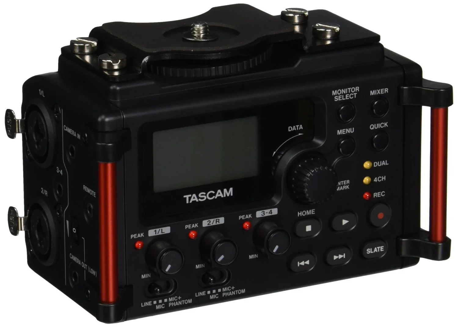 Tascam DR-60DMK2 Prof.Multi-Track Audio-Recorder for DSLR-Cameras