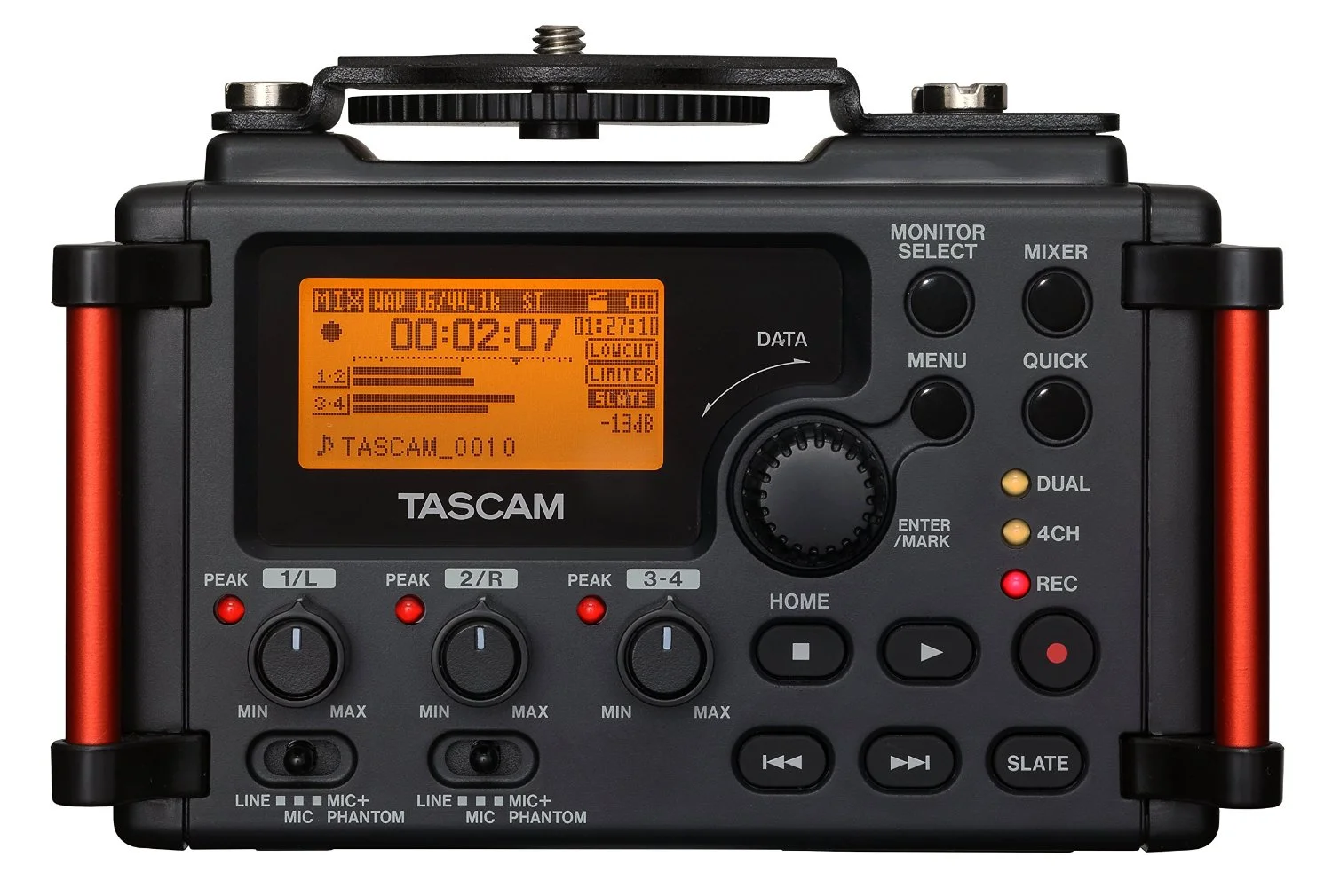 Tascam DR-60DMK2 Prof.Multi-Track Audio-Recorder for DSLR-Cameras