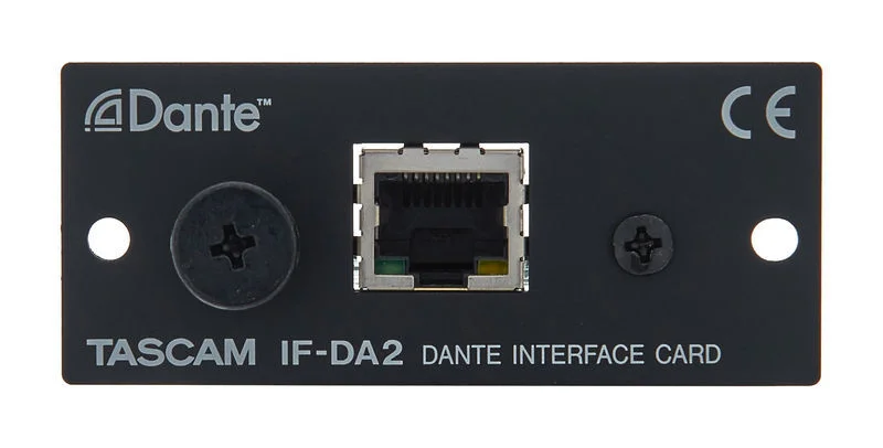 Tascam IF-DA2 DANTE extension card for SS-R200N / SS-CDR250N