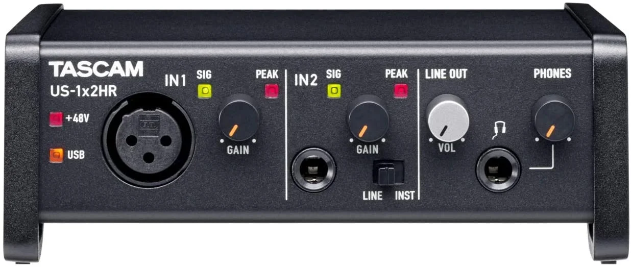 Tascam US-1X2HR USB-C Audio-Interface