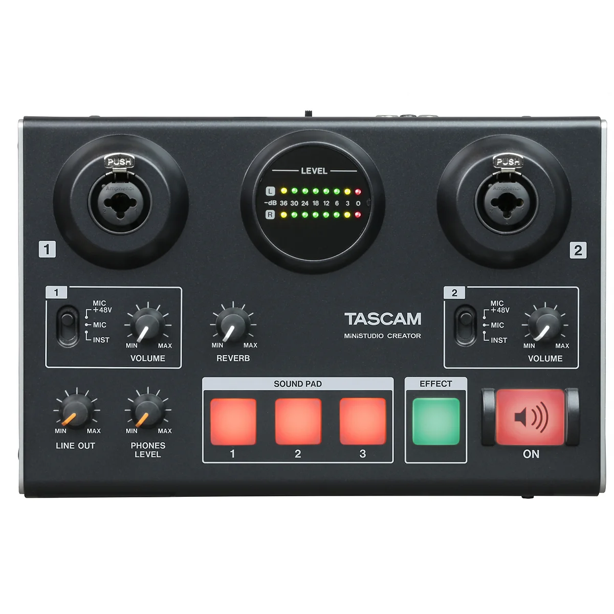 Tascam US-42B MiniStudio-Series"Creator" / USB Audio Interface
